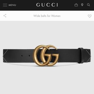 Wide Gucci Belt